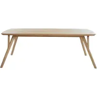 Light & Living Eettafel 200x100x76 cm QUENZA mango hout naturel (Naturel, 200x100x76cm)