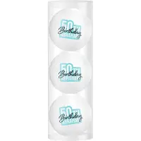 Legend Golfpresentjes-3 Golfballen abraham-50 jaar happy birthday-Golfcadeau-Golfgadget-Golfballen-Golfer-Golfaccessoires