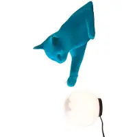 Karman Maoo Wandlamp Blue Flocked Ceramic G9 IP20