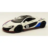 KINSMART McLaren P1 2016 with wing and stripes — Wit