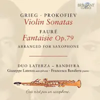 OUTHERE GRIEG &AMP; PROKOFIEV: VIOLIN SONATAS, FAURE: FANTAISI