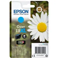 Epson Daisy Inkcartridge 18XL, Claria Home, cyaan, hoge capaciteit (L), 6,6 ml, 1 stuk, 450 pagina's, verpakking per stuk