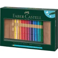 Faber-Castell Albrecht Durer aquarelpotdloen - 30 potloden + penseel - roletui