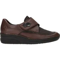Rieker 487C0 Klittenbandschoenen | Maat 42 Dames Bruin