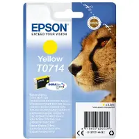 Epson T0714 inktcartridge geel (origineel)