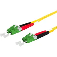 Metz OpDAT patchkabel, LC-D APC/LC-D APC, vezeloptiek OS2, 3 meter