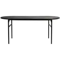Puur Ivar eettafel - zwart