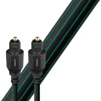 AudioQuest Câble optique Forest 1,5 m Noir et vert