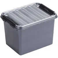 Sunware Kunststof stapelbare opbergbakken 3 liter 20 x 15 x 14 cm - Opbergbox