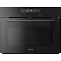 Inventum IMC4535GT - Inbouw combi-oven - Hetelucht - Magnetron - Grill - 50 liter - 45 cm hoog - Tot 250 graden - Zwart - Beste Koop Maart 2026