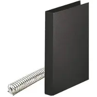 Esselte - Ringband A4 23-rings O-mech 25mm karton zwart | 1 stuk | 10 stuks