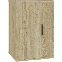 vidaXL Tv-wandmeubel 40x34,5x60 cm sonoma eikenkleurig