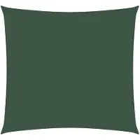 vidaXL Zonnescherm vierkant 4,5x4,5 m oxford stof donkergroen