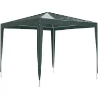 vidaXL Partytent professioneel 90 g/m² 2,5x2,5 m groen