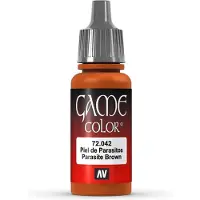 Vallejo Hobbyverf Acrylverf - 72042 Game Color - Parasite Brown - Acryl - Verf flesje - 18 ml