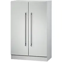 Hammerbacher Archiefkast Gemelamineerde spaanplaat, Kunststof 2 Planken 800 x 420 x 1.270 mm Grijs
