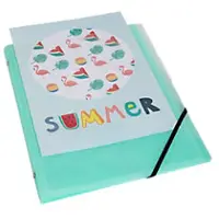 Exacompta Kréacover Pastel Sorteermap 56279E A4 PP (Polypropeen) Kleurenassortiment 24,5 (B) x 1,1 (D) x 32 (H) cm Pak van 10