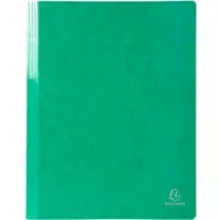 Exacompta Snelhechtermappen 380815B Donkergroen Geplastificeerd karton 24 x 32 cm 25 Stuks