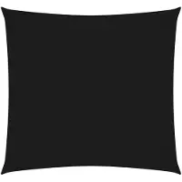 vidaXL Zonnescherm vierkant 4,5x4,5 m oxford stof zwart