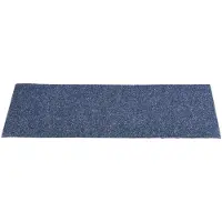 vidaXL Trapmatten Zelfklevend 15 stuks 60x25 cm Grijs Blauw Rechthoekig