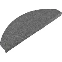 vidaXL Trapmatten zelfklevend 15 st 65x22,5x3,5 cm grijs