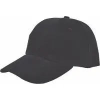 Benza - Luxe Turned Brushed Baseball Cap Baseballcap - Zwart