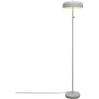 It´s about RoMi Vloerlamp Porto, alu / grijs / zink, Woon-/ Eetkamer, metaal, Modern, vloerlamp