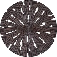 Ptmd Wandpaneel Bonte L - 120x2x120 cm - MDF - Bruin