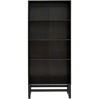 Notio Living Boekenkast-3Planken - Espresso Grenen