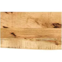 vidaXL Tafelblad met natuurlijke rand 60x40x2,5 cm massief mangohout