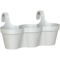 Artevasi - Balkonpot capri tri d54cm lichtgrijs