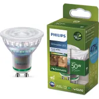 Philips Ultra Efficient LED spot - 50W - GU10 fitting - Koelwit licht - Dimbaar