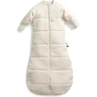 ErgoPouch Jersey Slaapzak met mouwen - 3,5 Tog - Slaapzak - Slaapzak Baby - Slaapzakken - 3-12 md - Oatmeal Marle