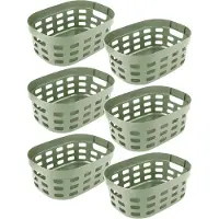 Sunware Sigma Home mand 15L - Set van 6 - Groen