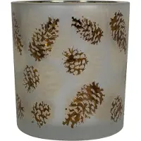 Mars & More Theelichthouder herfst dennenappel small 8cm