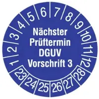 Ht instruments 2002270 Prüfplaketten 30mm Veiligheidscontrolestickers 1 stuk(s)