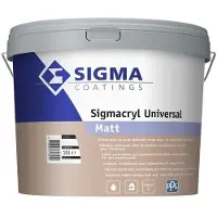 Sigma Sigmacryl Universal Matt | Matte Muurverf 10 LTR - RAL9010