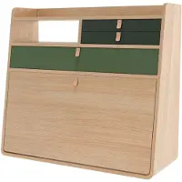 Harto Gaston Secrétaire Oak | Ash Green | Sage | 80 cm