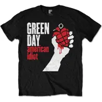 Ginza.se Green Day - American Idiot Heren T-shirt - 4XL - Zwart