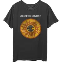 Ginza.se Alice In Chains - Circle Sun Vintage Heren T-shirt - L - Zwart