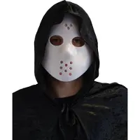 Partychimp Hockey Masker Pvc (Wit)