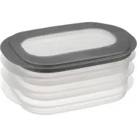 Sunware Vleeswarendoos - 9x stuks - magnetronbestendig - vriezerbestendig - BPA-vrij kunststof