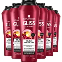 Gliss kur Gliss - Color Protect & Shine - Shampoo - Haarverzorging - Voordeelverpakking - 12 x 250 ml
