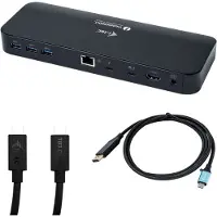 ITEC Thunderbolt 3 Dual 4K Docking Station + USB-C / DP kabel - TB3HDMIPLUSX