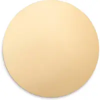 Decorline - 2 x Premium herbruikbaar rond kunstof Spiegel Onderbord goud , decoratieve borden, Ø 30 cm als tafeldecoratie voor evenement, bruiloft, verjaardag.
