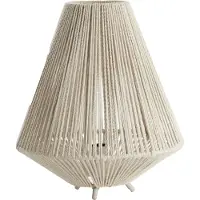 Light & Living Tafellamp japandi Felida Ø 35cm crème
