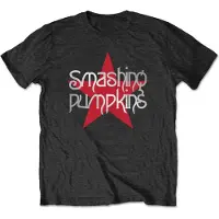 Ginza.se Smashing Pumpkins - Star Logo Heren T-shirt - 2XL - Zwart