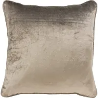 Mars & More kussen fluweel taupe 45x45cm