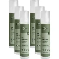 Derma Eco Man - Gezichtscrème - 6 x 50ml– Parfumvrij - Gevoelige Huid - met Sheaboter en Vitamine E