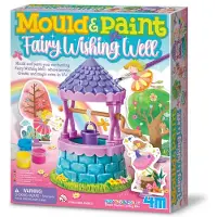 4M Knutselen - Giet En Verf - Wensput Fee - Creatief Speelgoed - Hobbypakket Sprookjes - 5+